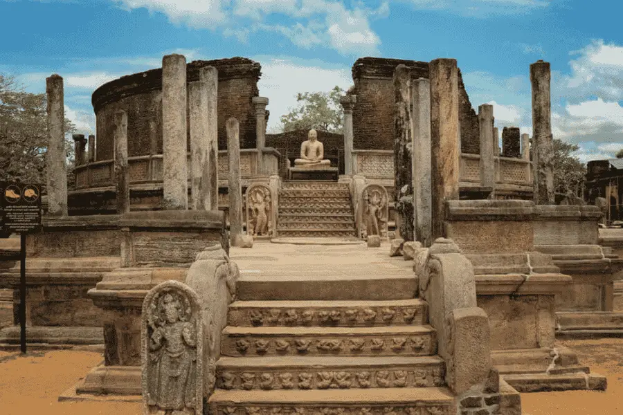 Polonnaruwa Vatadage — the ancient ruins of Polonnaruwa are one of Sri Lanka's most remarkable archaeological sites