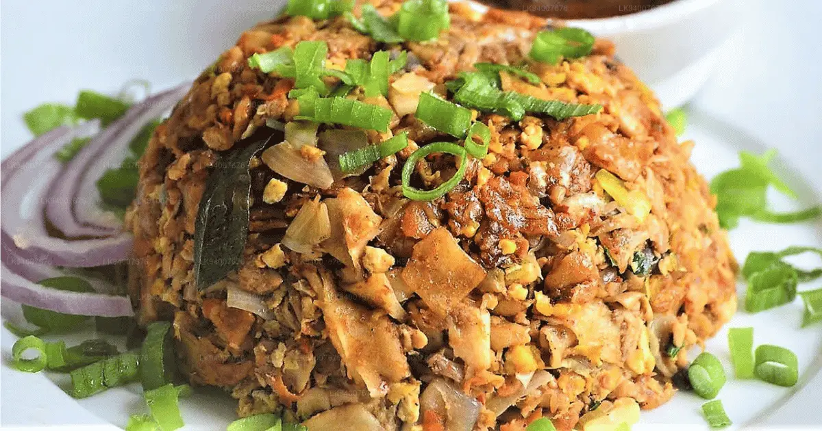 Kottu roti being prepared on a hot griddle in Sri Lanka — the island's most iconic street food